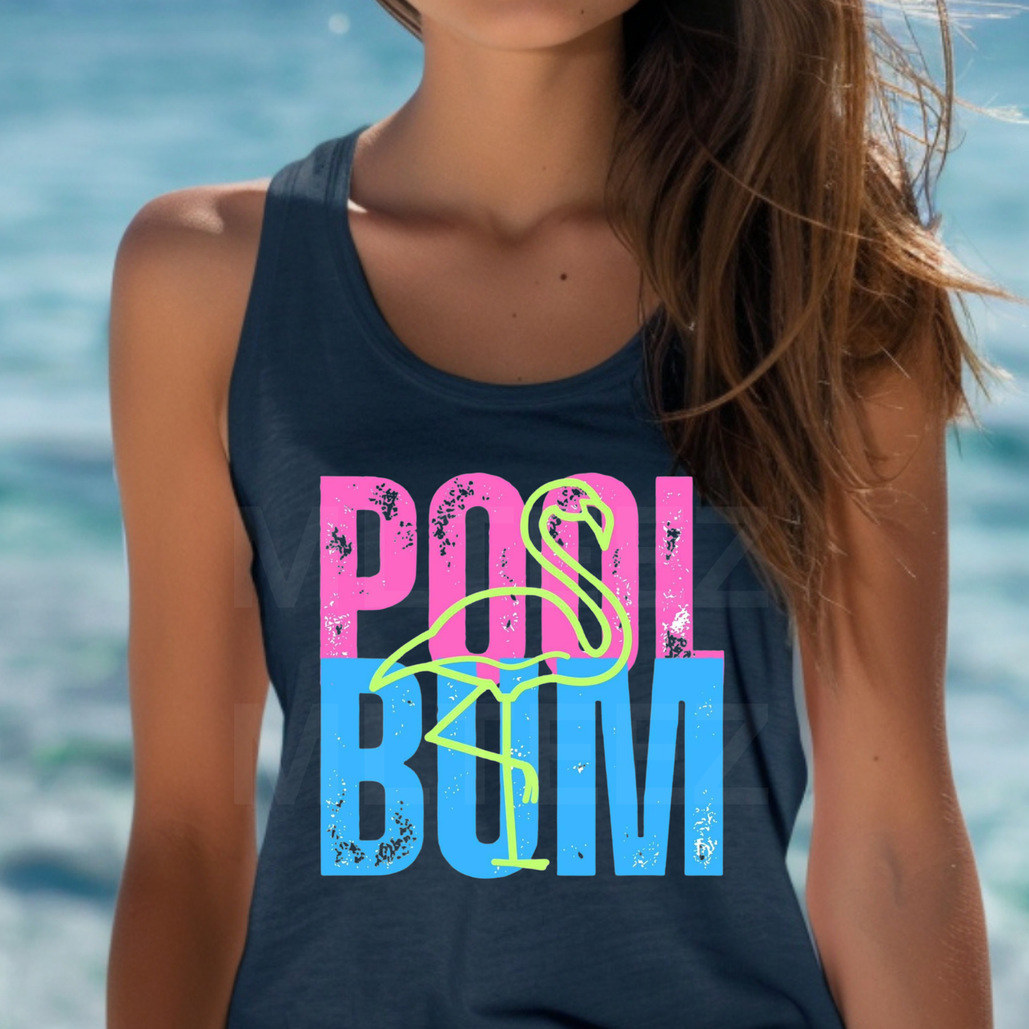 Pool Bum (1) DTF Direct To Film