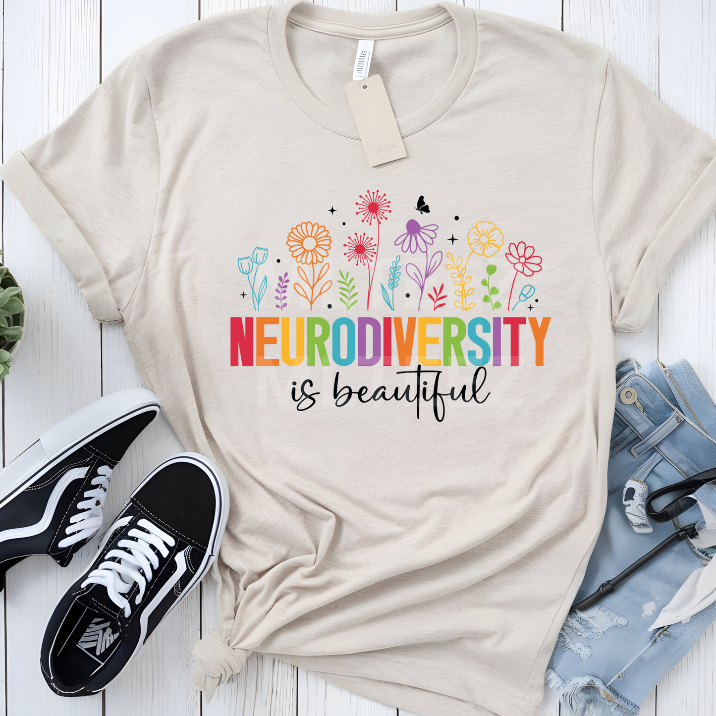 Neurodiversity Is Beautiful (Autism) (2) DTF Direct To Film