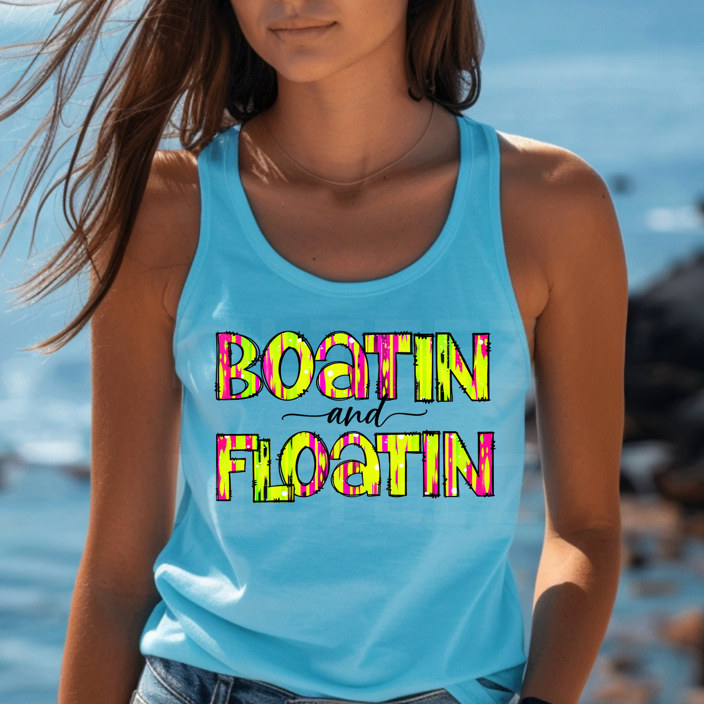 Boatin & Floatin (1) DTF Direct To Film