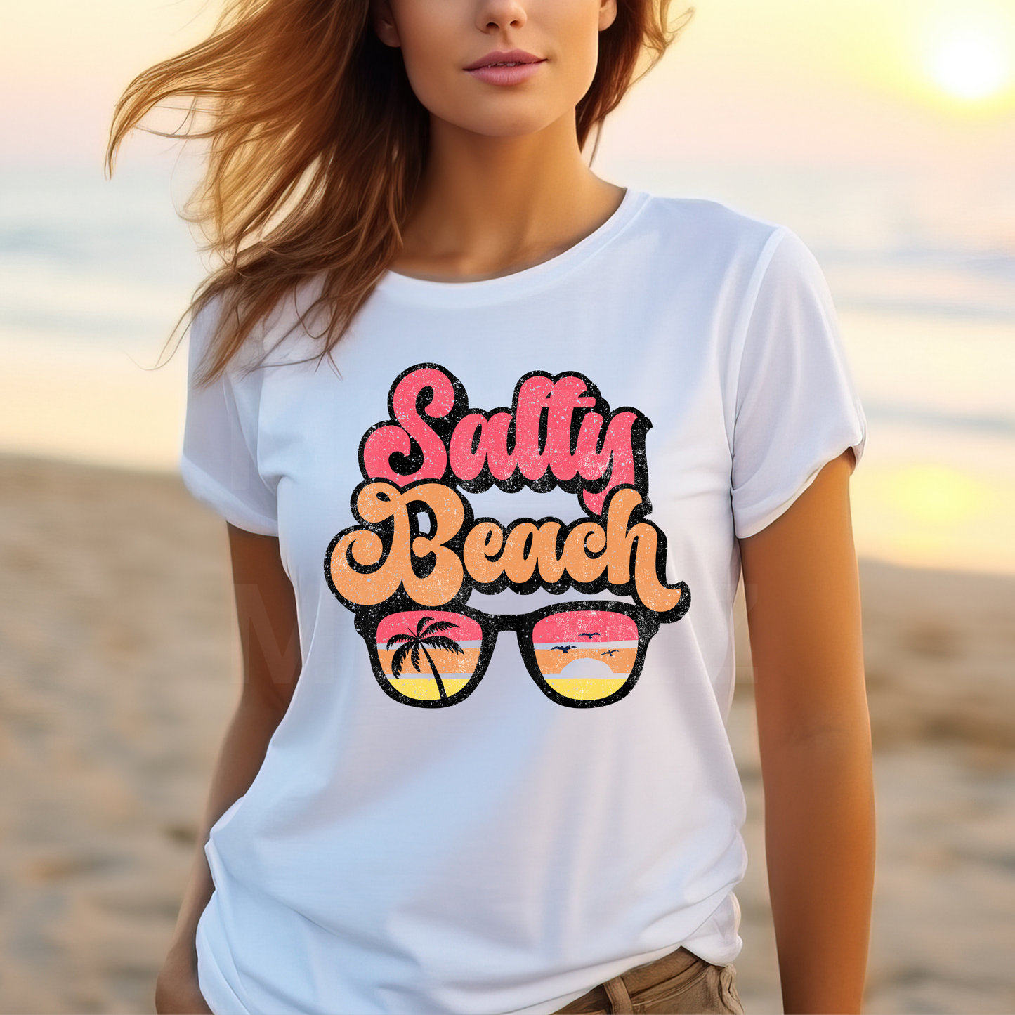 Salty Beach (10) DTF Direct To Film