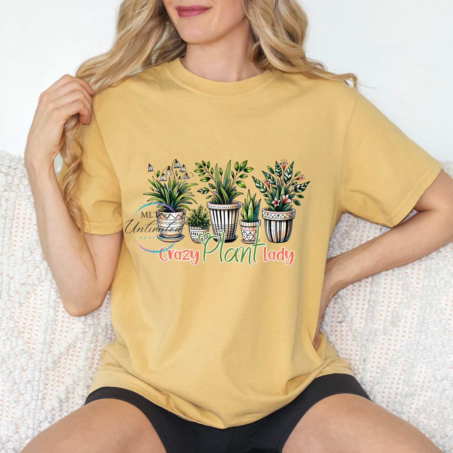 Crazy Plant Lady (2)DTF Direct To Film