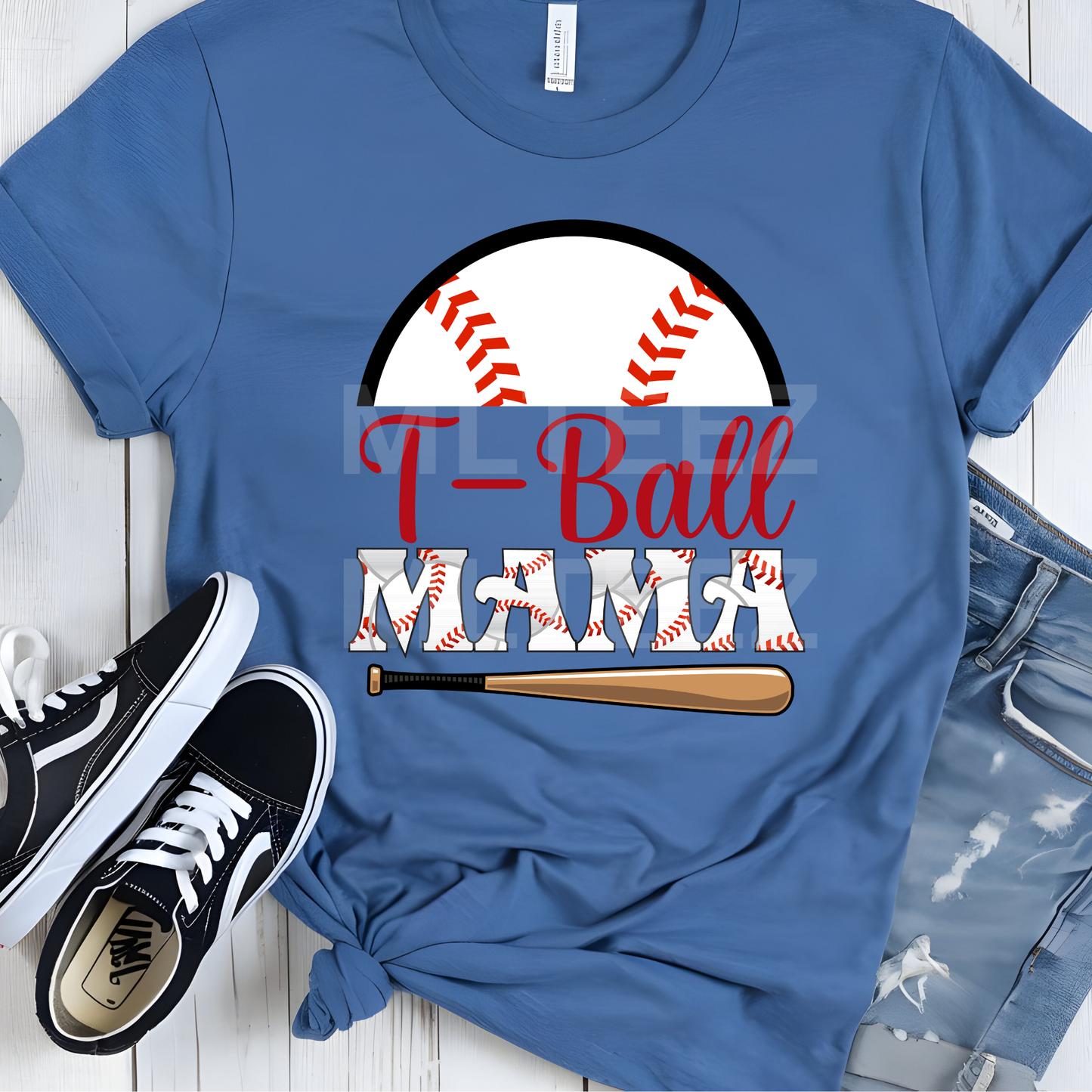 T-Ball Mama (1) DTF Direct To Film