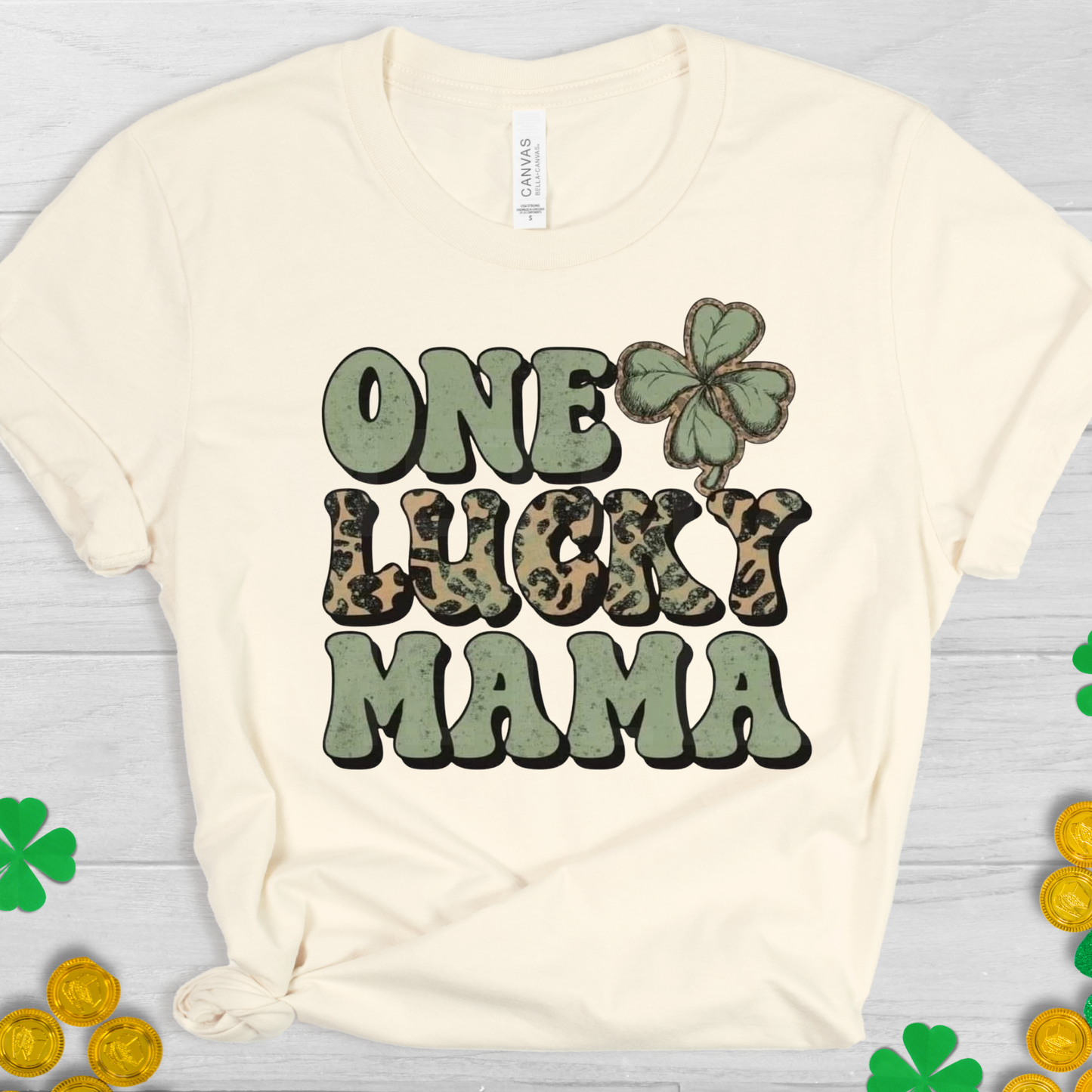 One Lucky Mama (St. Patrick's Day) (4) DTF Direct To Film