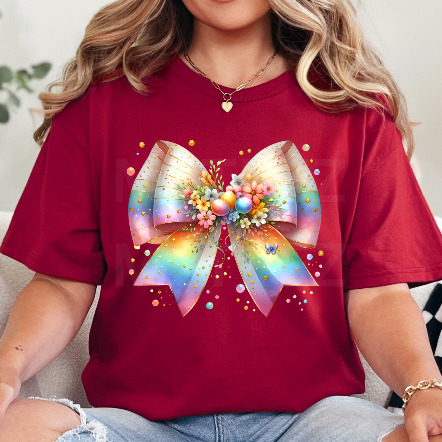 Easter Bow (21) DTF Direct To Film