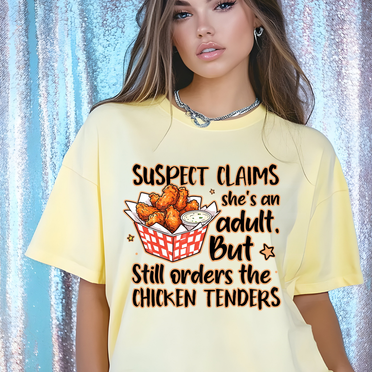 Suspect Claims She's An Adult But Still Orders The Chicken Tenders (1) DTF Direct To Film