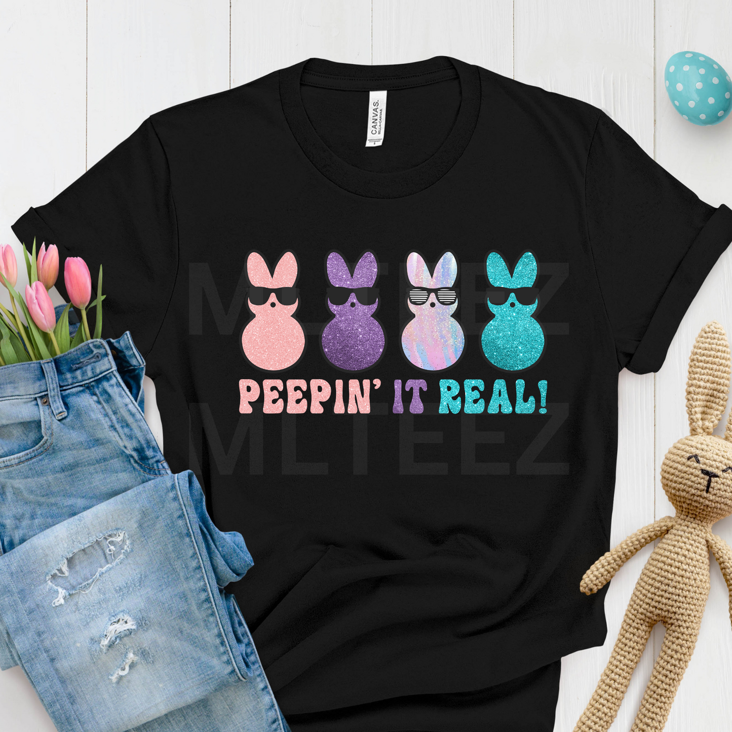 Peepin' It Real! (2) DTF Direct To Film