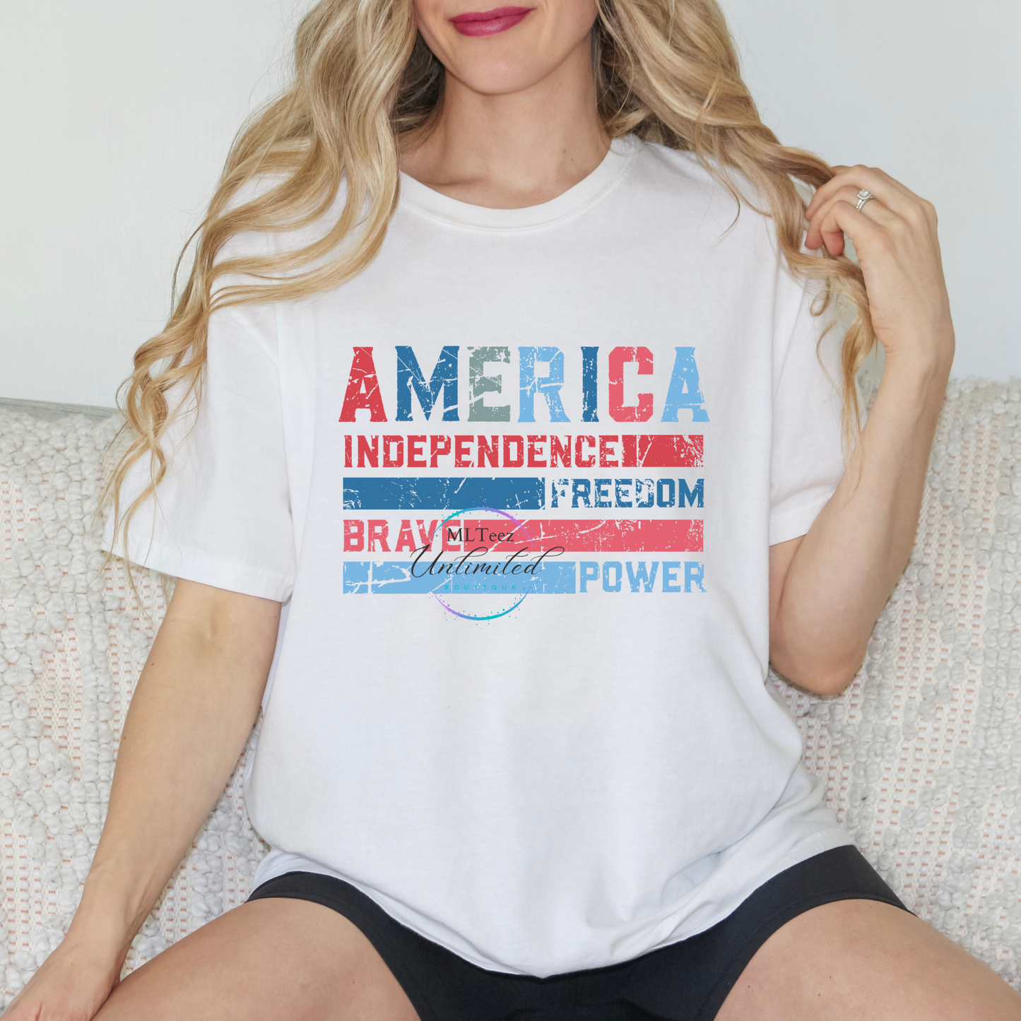 America (Color) DTF Direct To Film