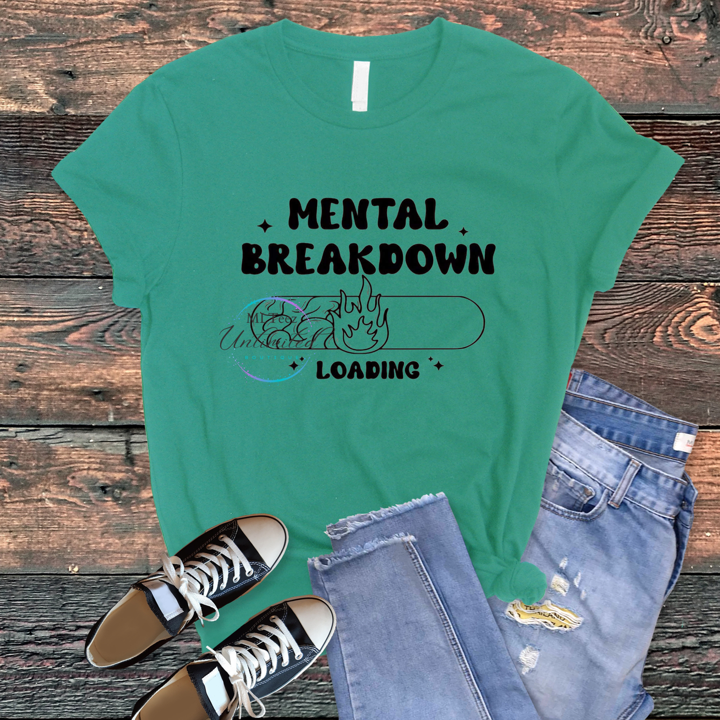 Mental Breakdown Loading DTF Direct To Film