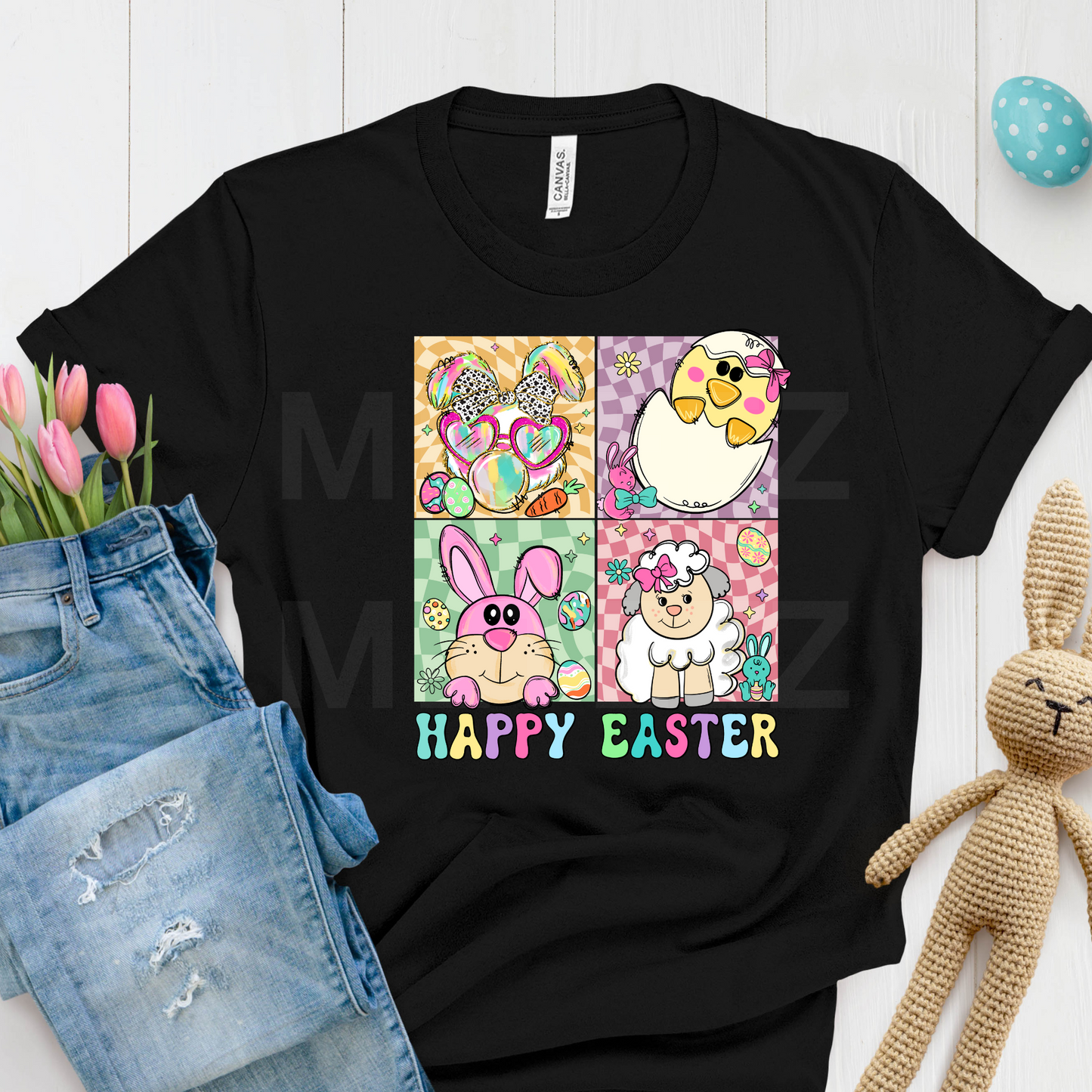 Happy Easter (43) DTF Direct To Film