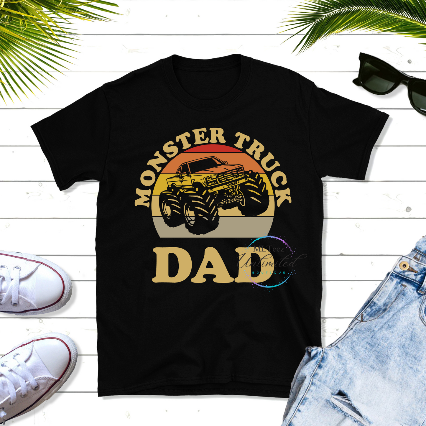 Monster Truck Dad DTF Direct To Film