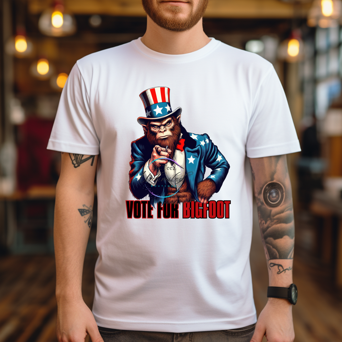 Vote For Bigfoot DTF Direct To Film