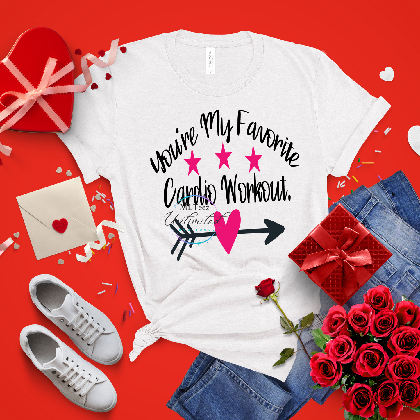 You're My Favorite Cardio Workout DTF Direct To Film