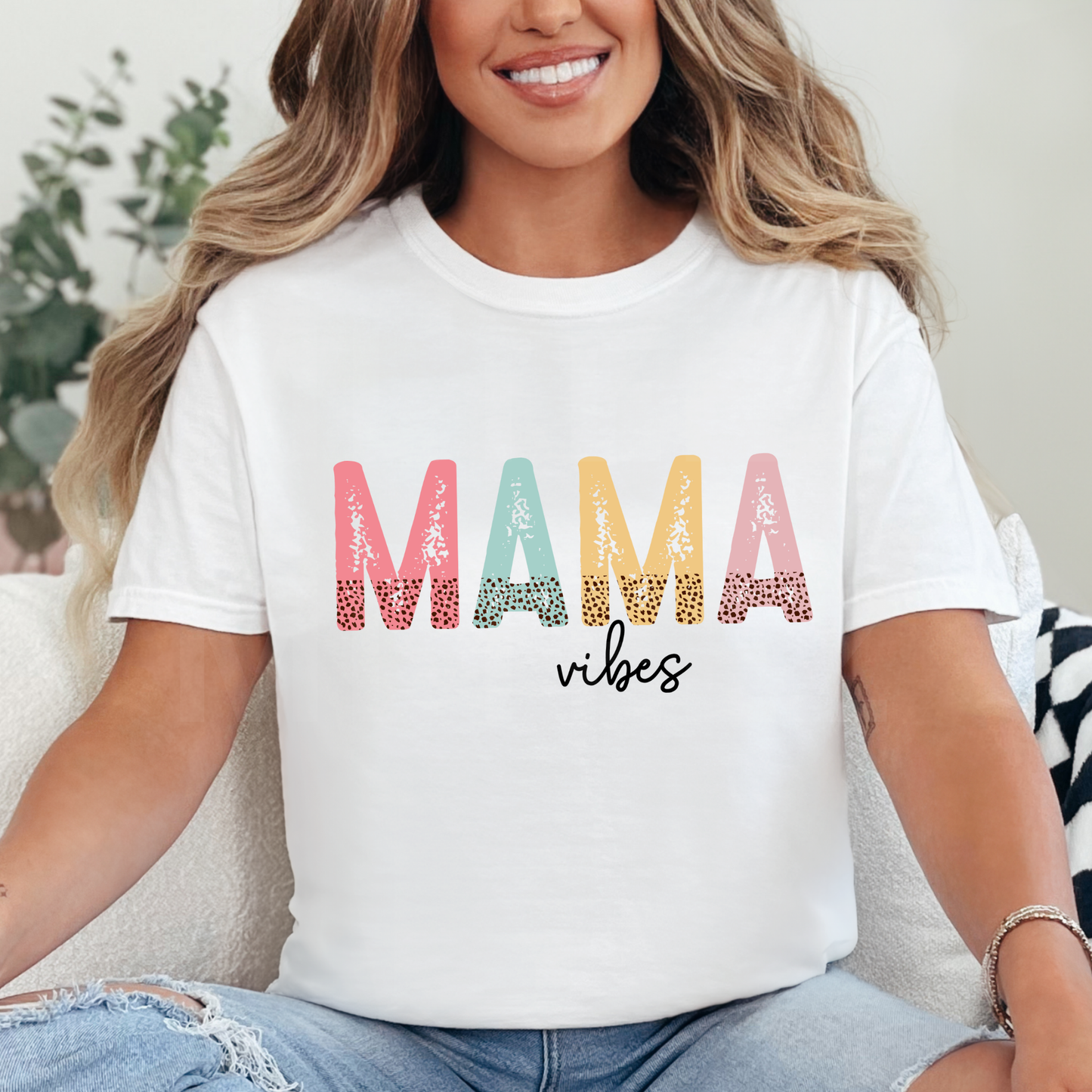 Mama Vibes (1) DTF Direct To Film