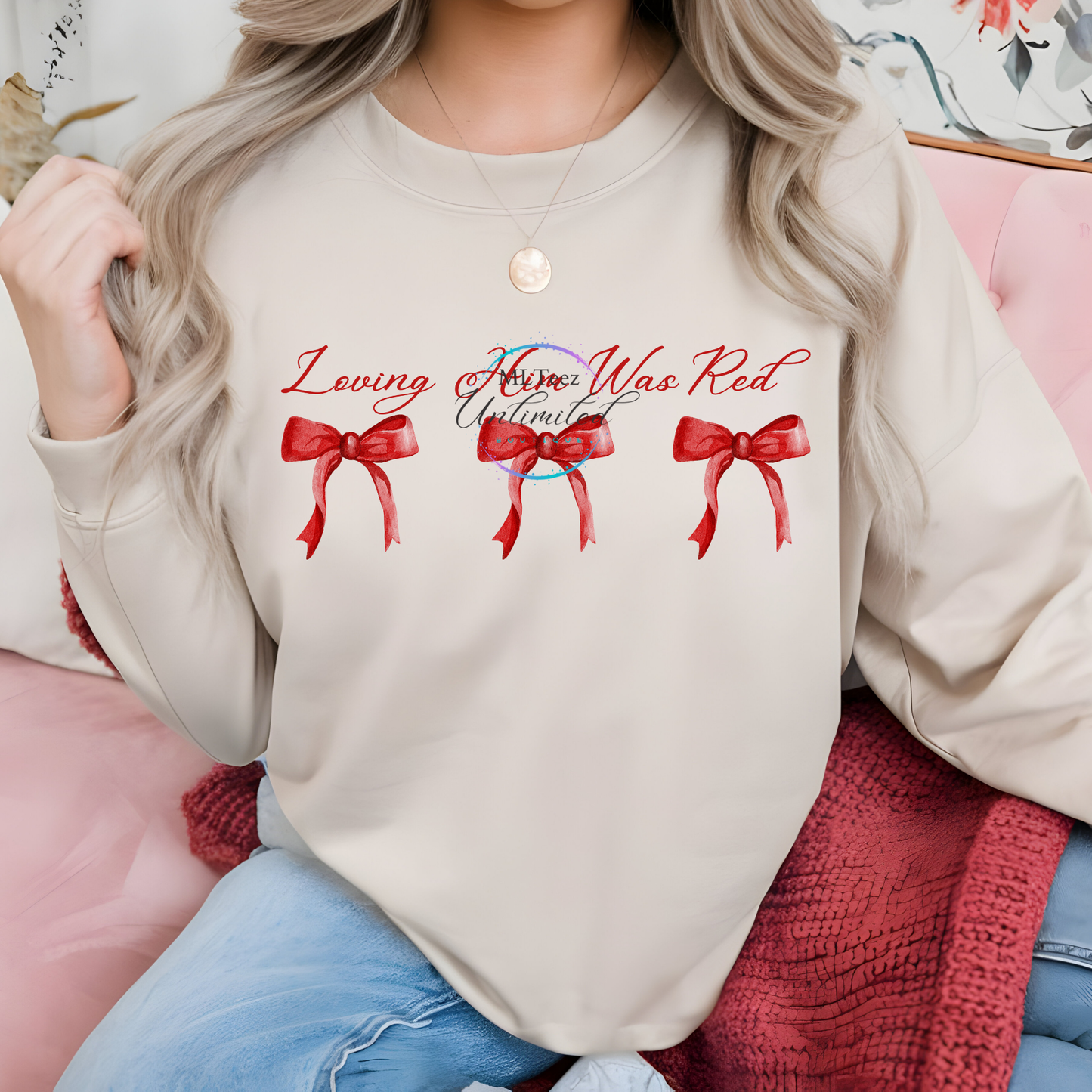 Loving Him Was Red DTF Direct To Film