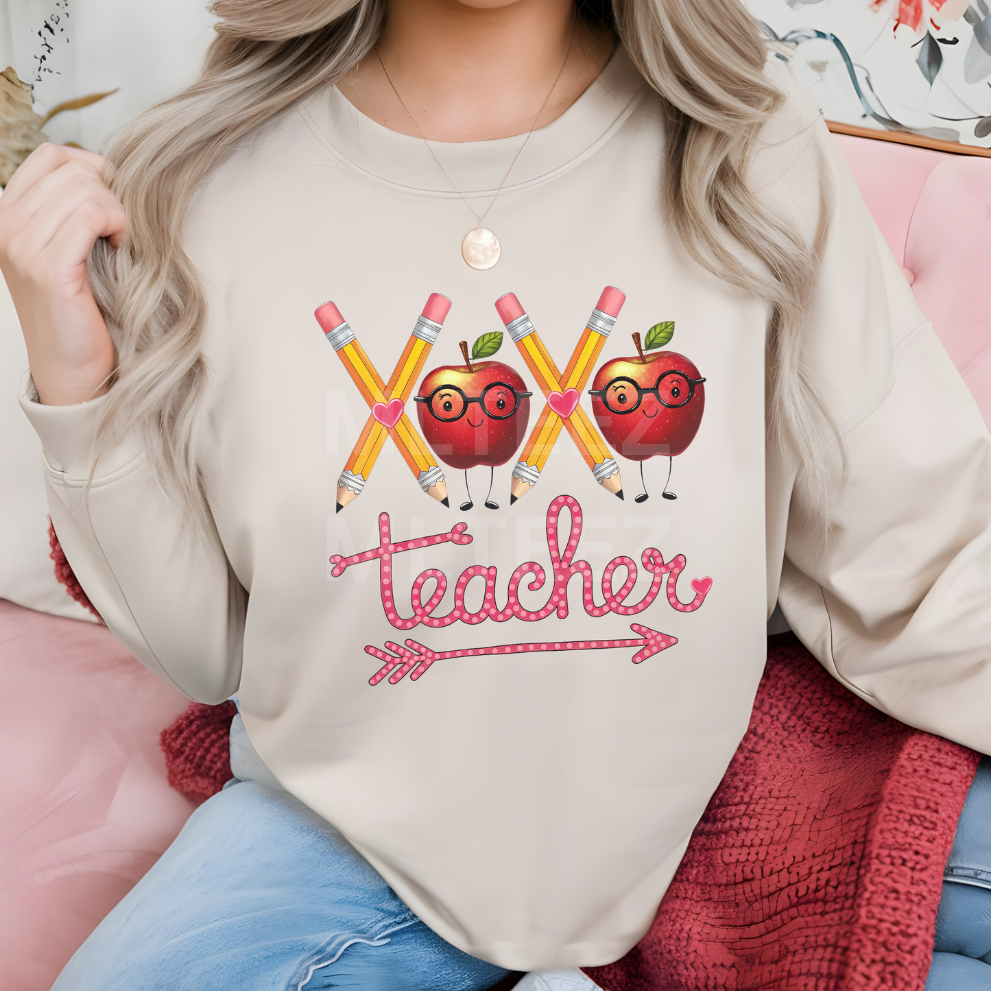 Teacher (Valentine's Day) (2) DTF Direct to Film