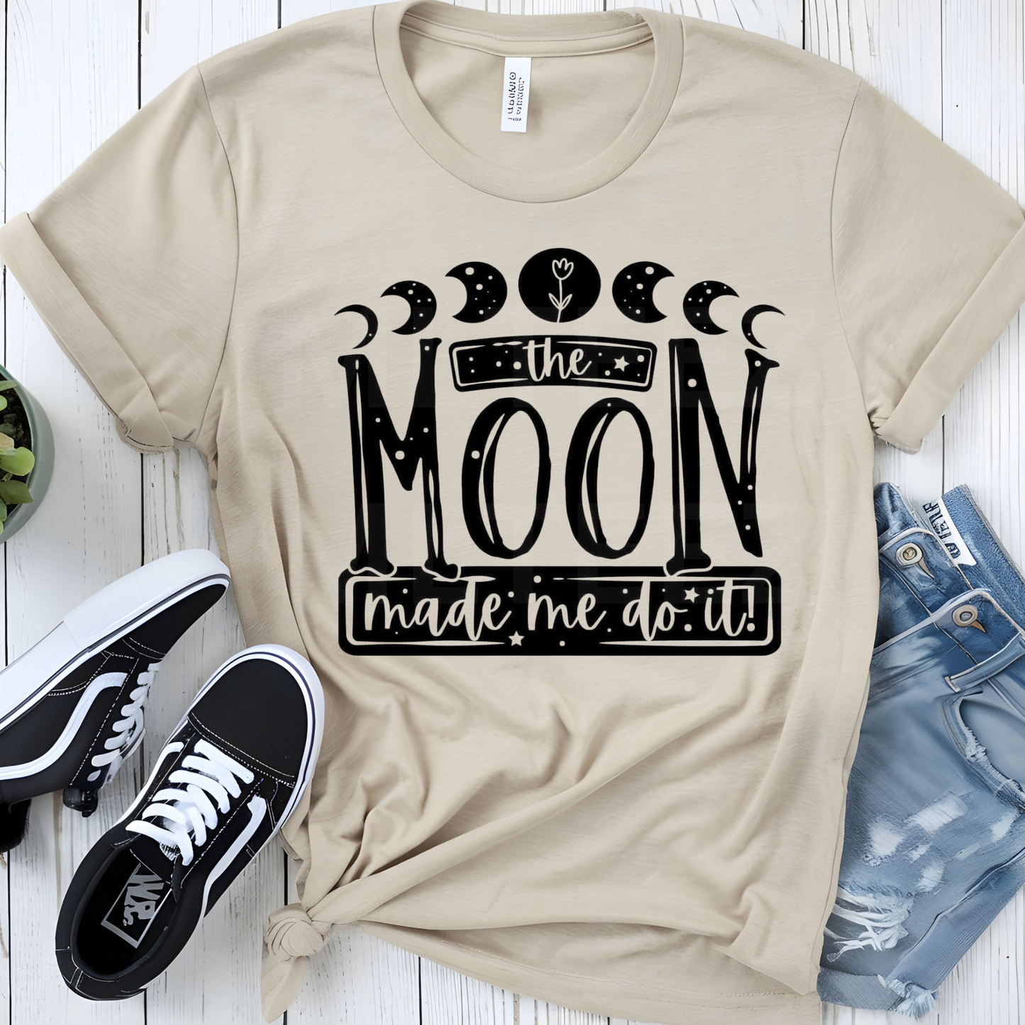 The Moon Made Me Do It! (1) DTF Direct To Film