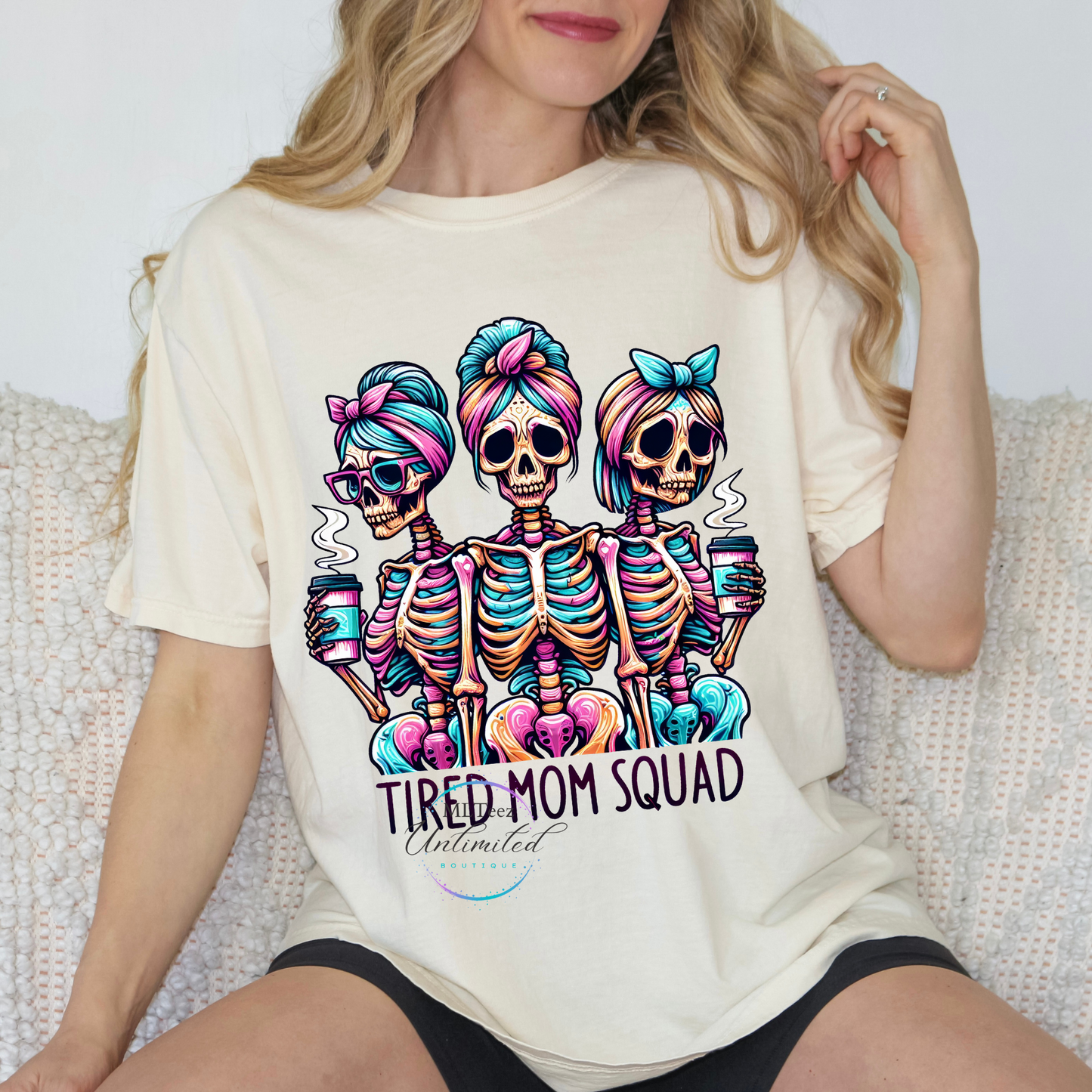 Tired Mom Squad DTF Direct To Film