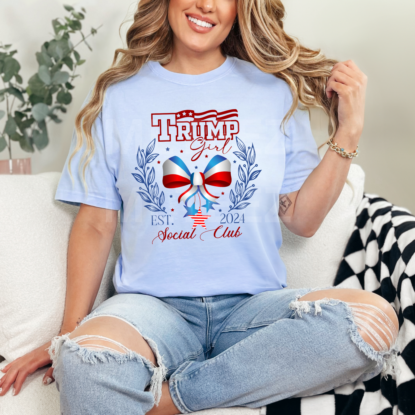 Trump Girl Social Club (1) DTF Direct To Film