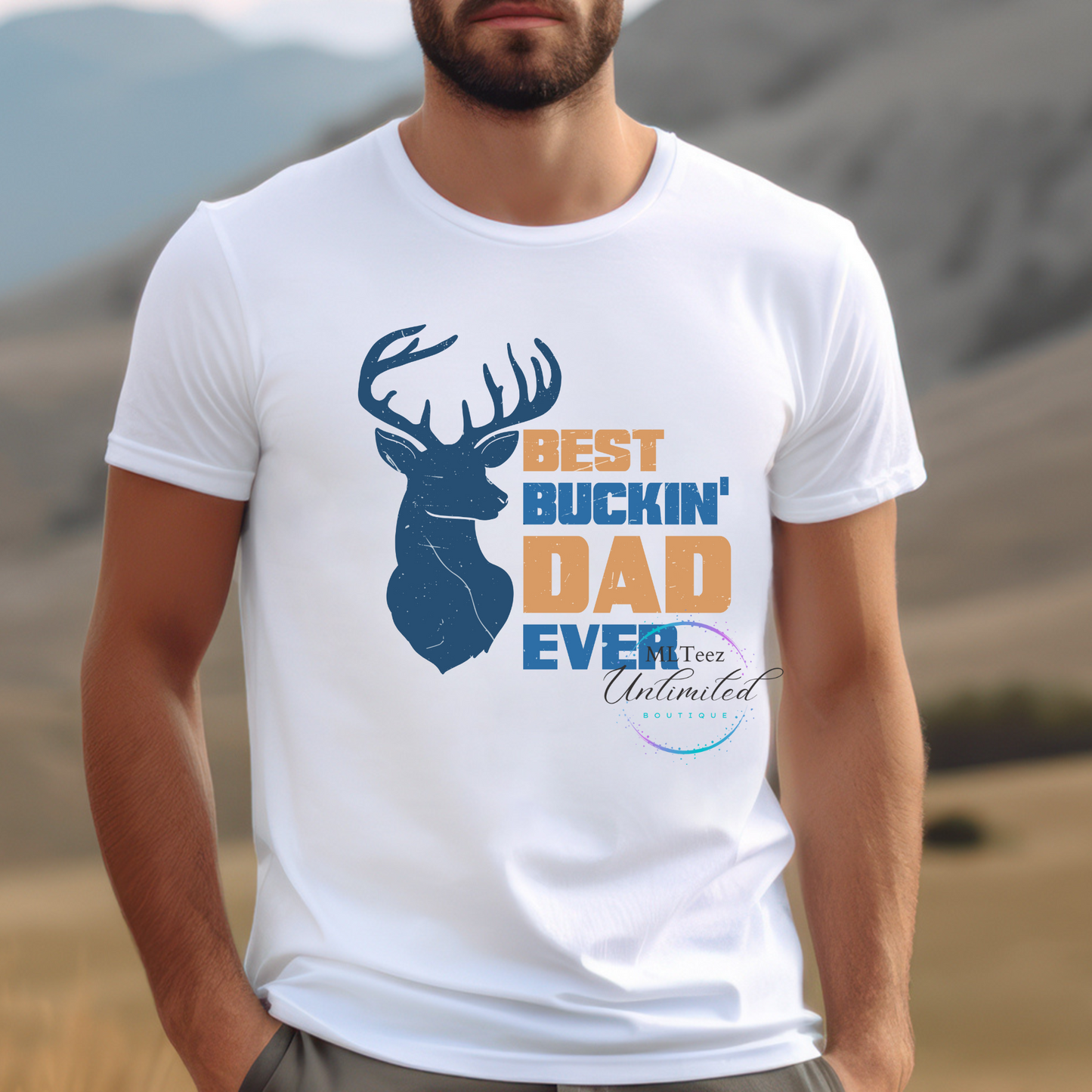 Best Buckin' Dad Ever DTF Direct To Film