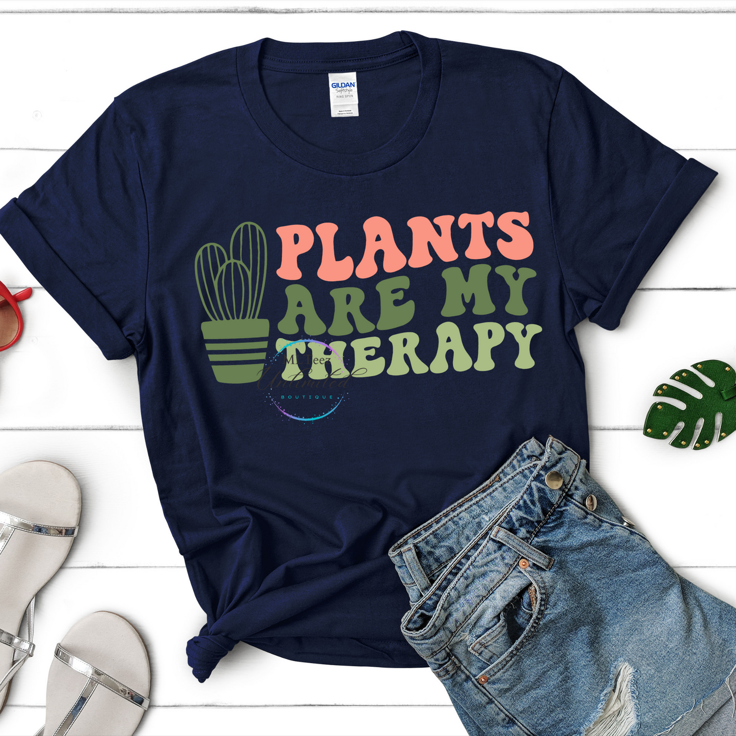 Plants are My Therapy DTF Direct To Film