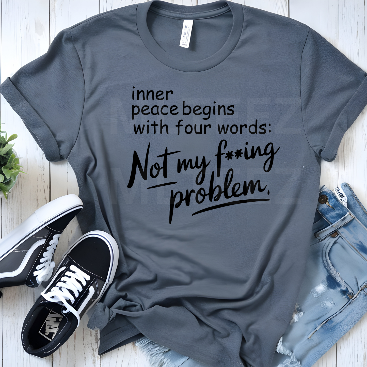 Inner Peace Begins With Four Words (1) DTF Direct To Film