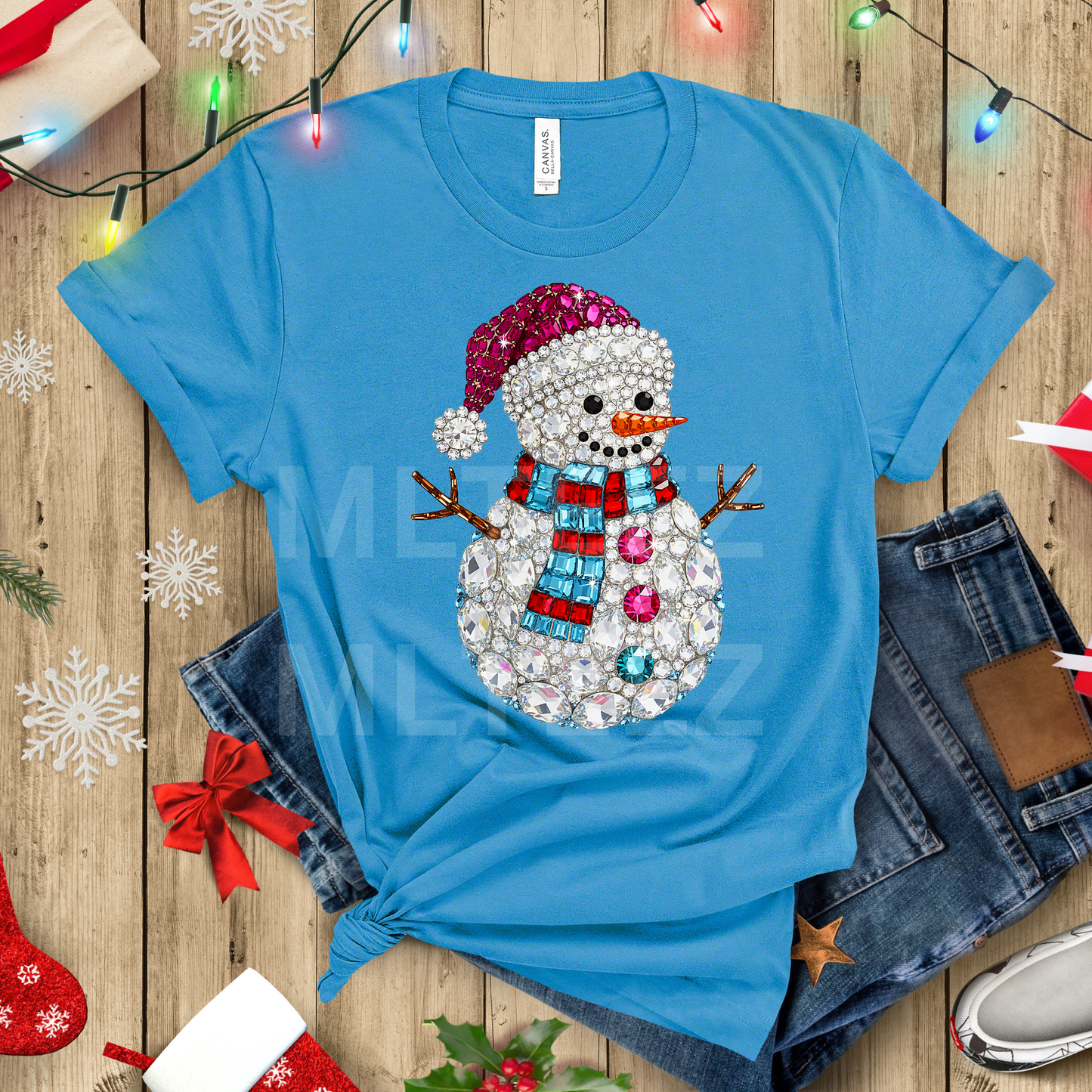 Christmas Snowman (6) DTF Direct to Film