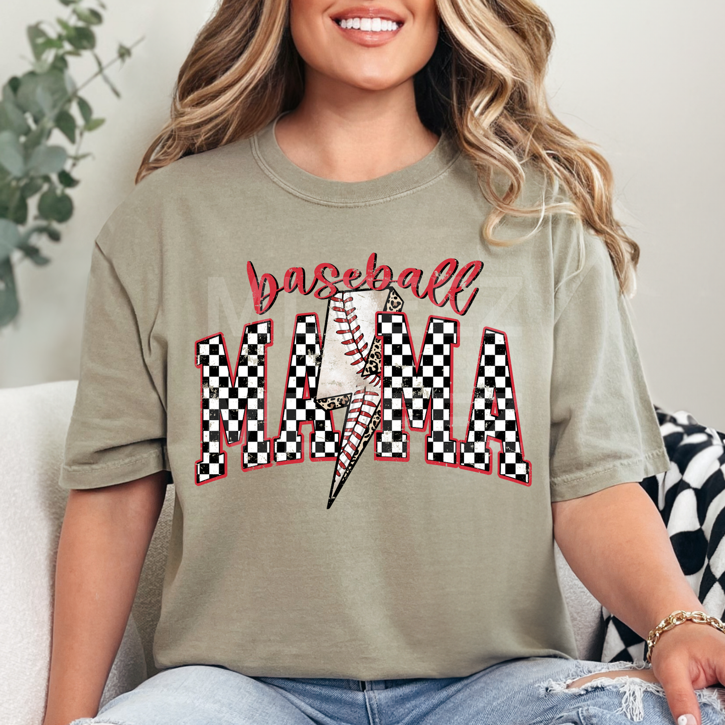 Baseball Mama (15) DTF Direct To Film