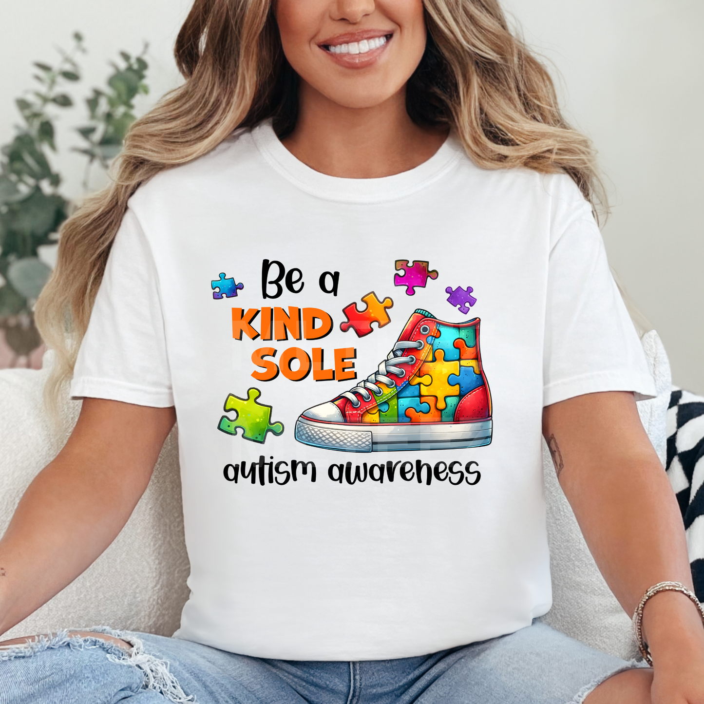 Be A Kind Sole (Autism) (1) DTF Direct To Film
