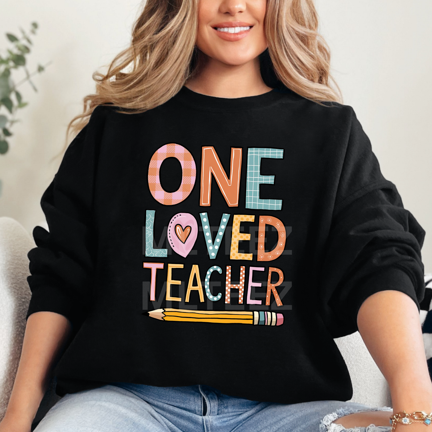 One Loved Teacher (Valentine's Day) (1) DTF Direct to Film