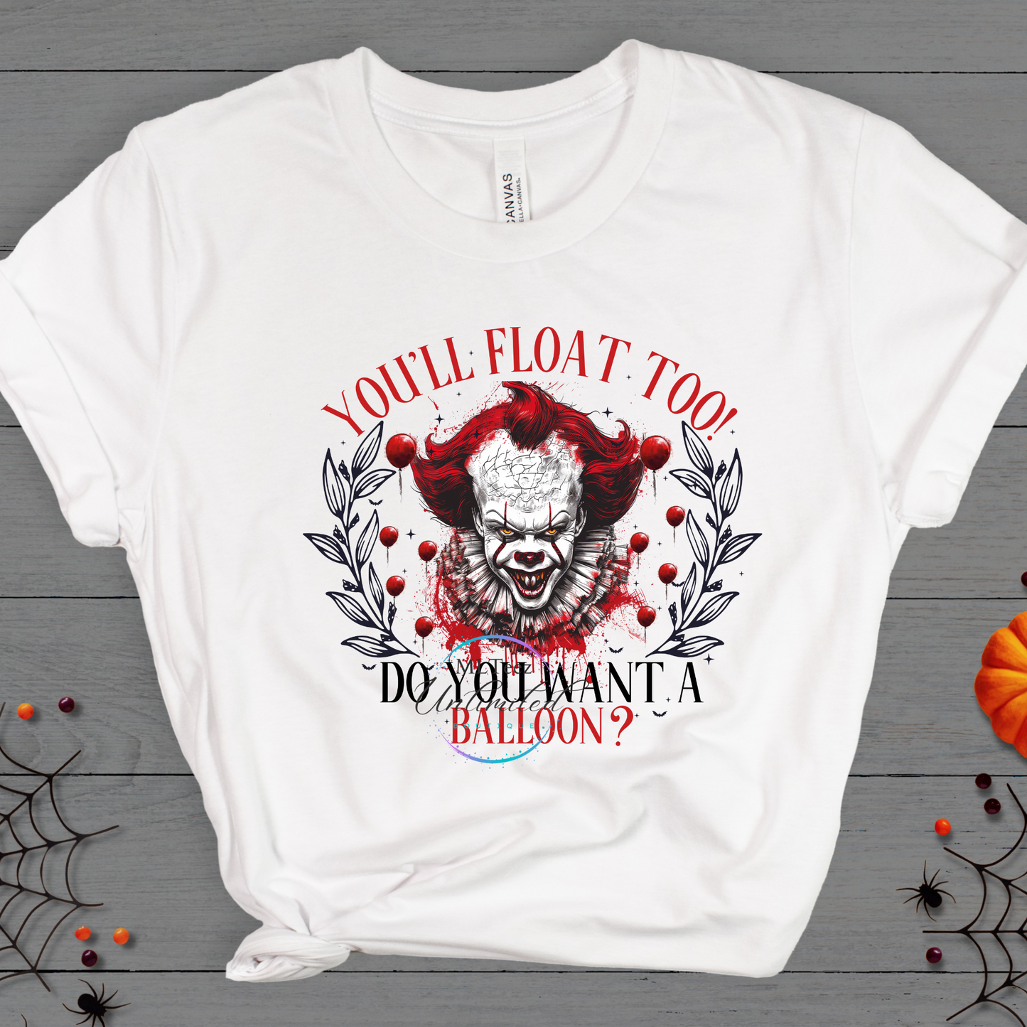 You'll Float Too! Do You Want a Balloon? (IT) DTF Direct To Film