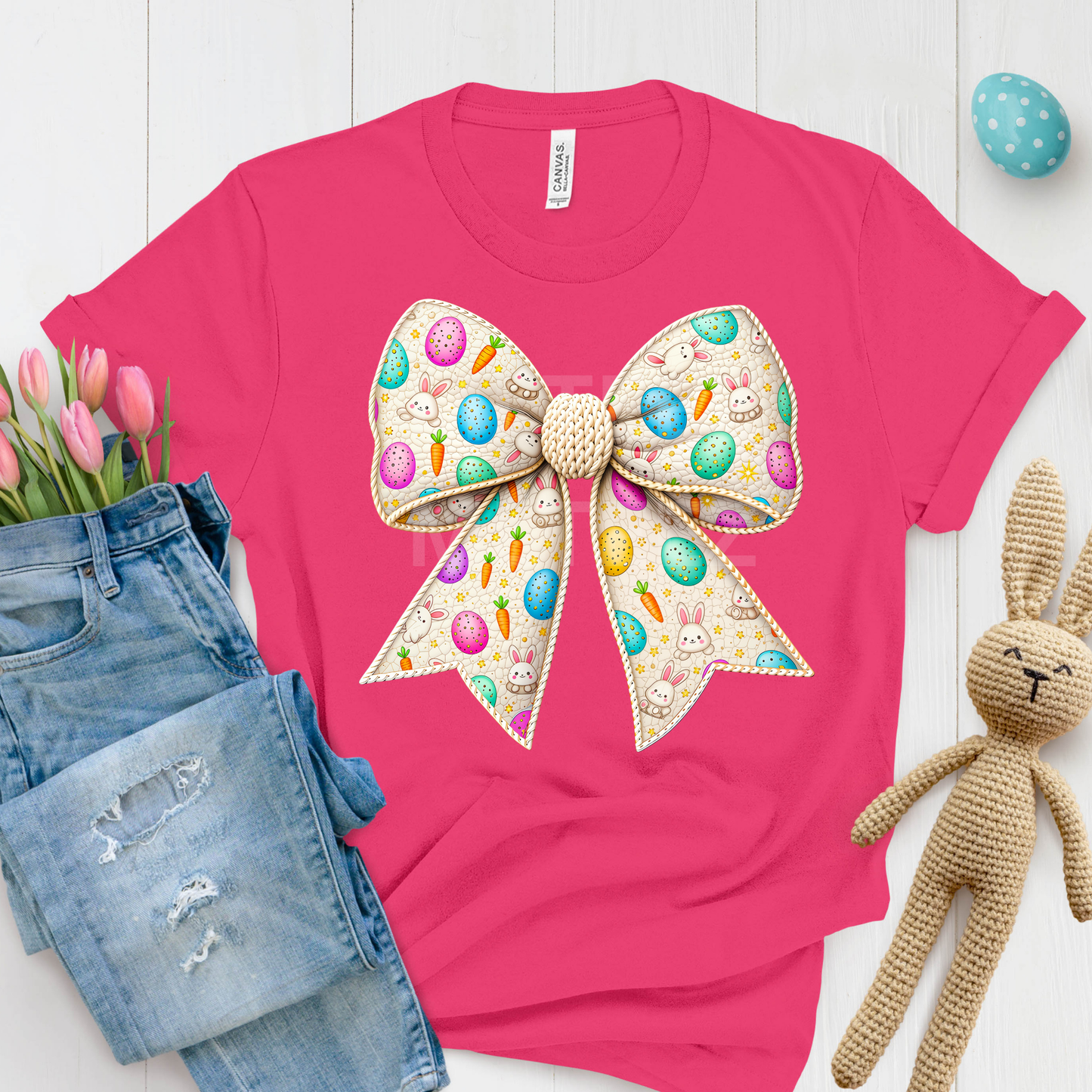 Easter Bow (41) DTF Direct To Film