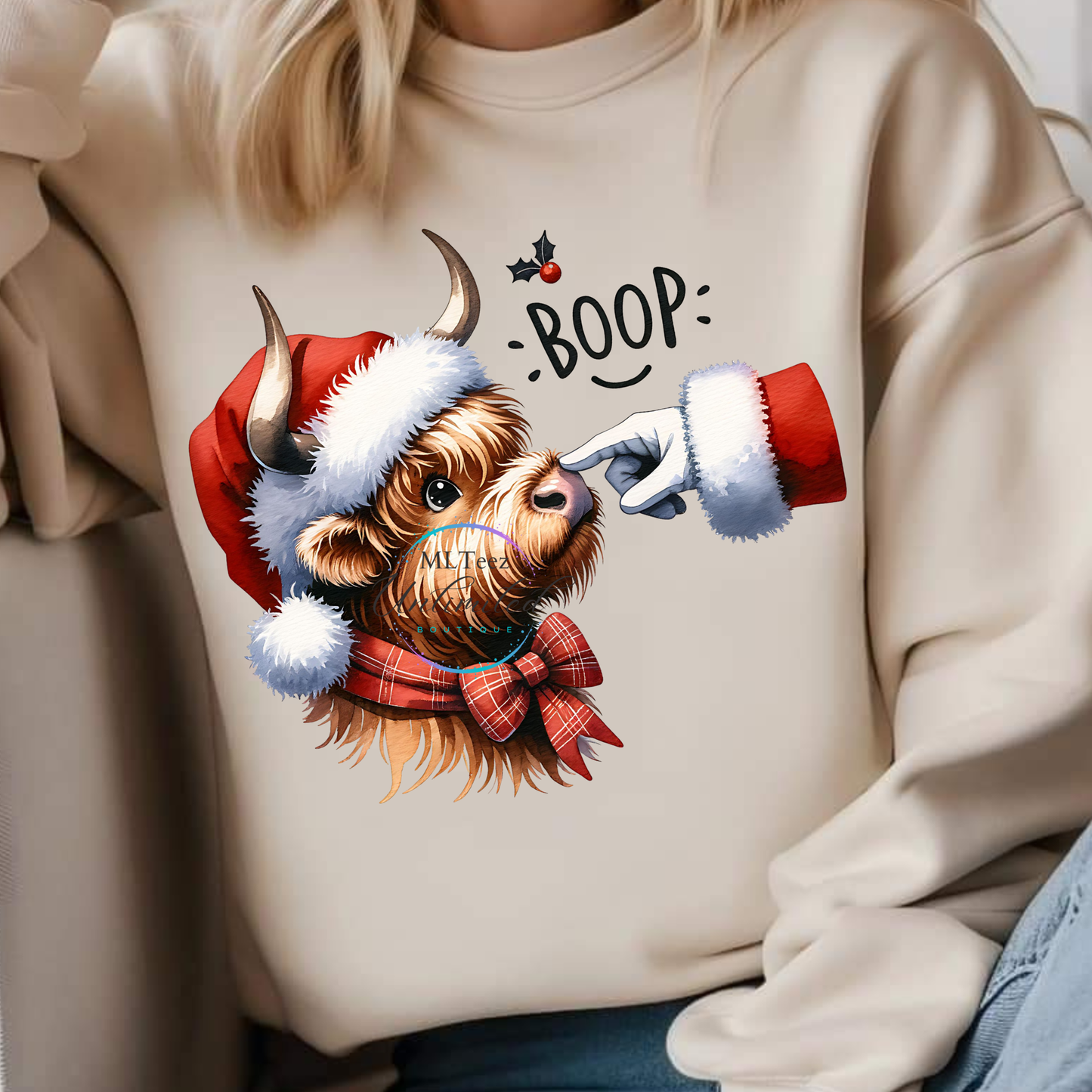 BOOP (SANTA) (2) DTF Direct To Film