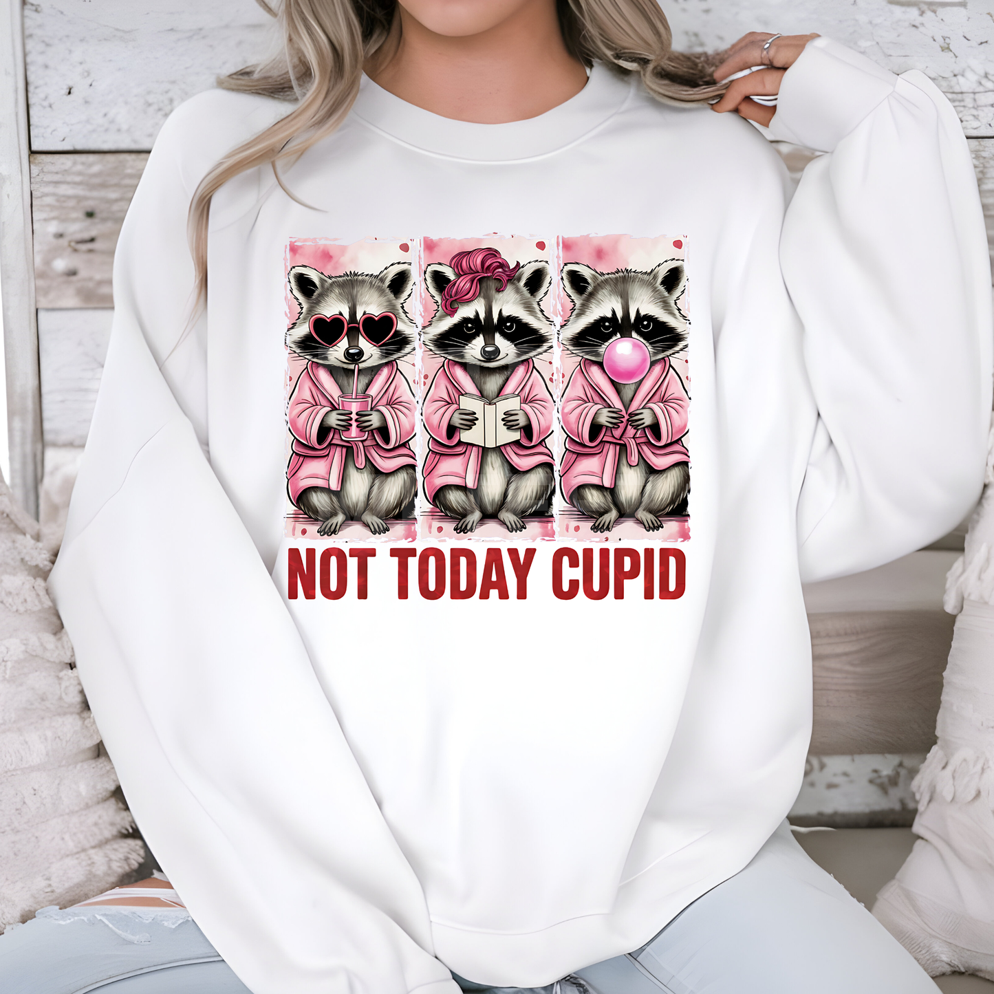 Not Today Cupid (2) DTF Direct to Film