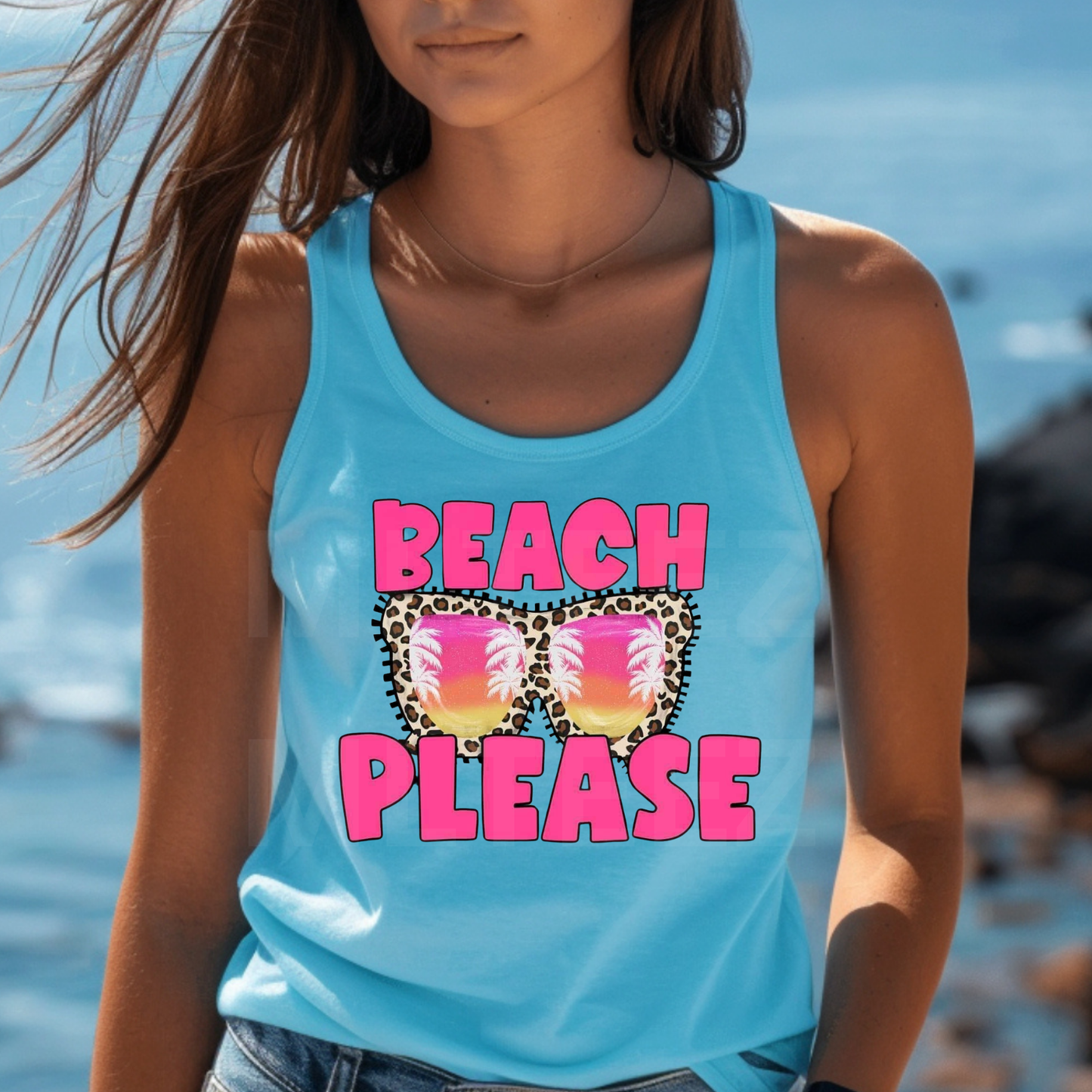 Beach Please (1) DTF Direct To Film