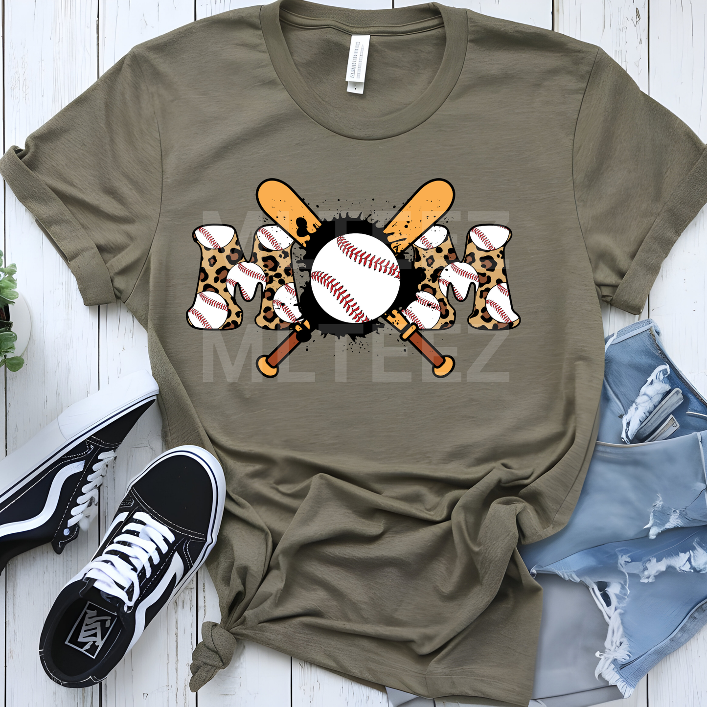 Baseball Mom (32) DTF Direct To Film