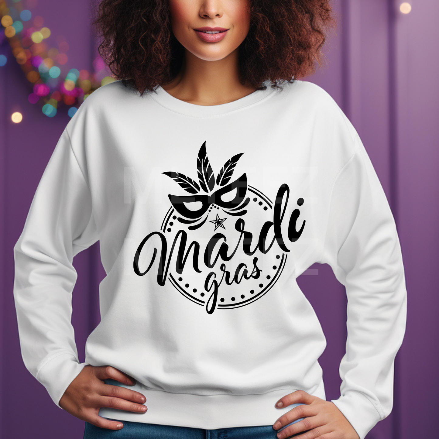 MARDI GRAS (25) DTF Direct To Film