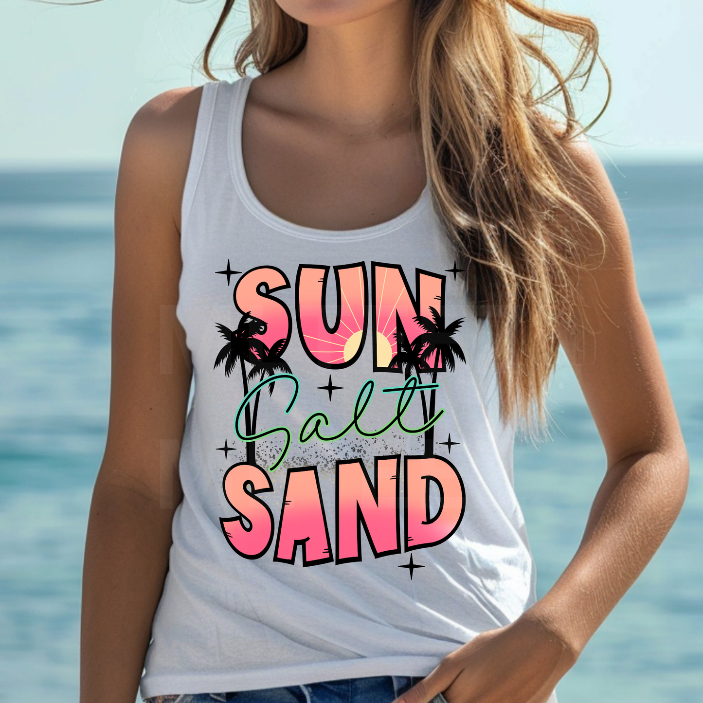 Sun Salt Sand (2) DTF Direct To Film
