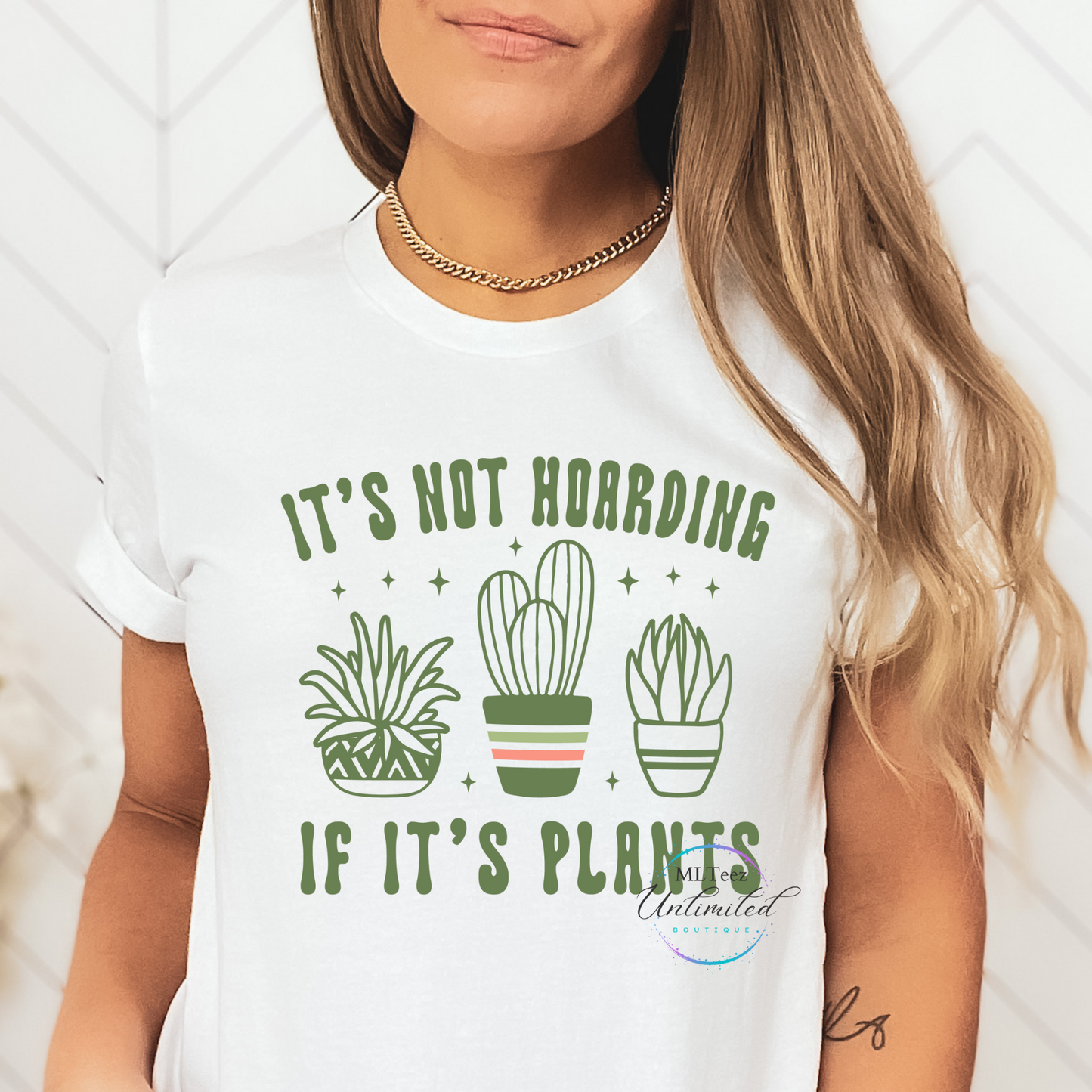 It's Not Hoarding If It's Plants DTF Direct To Film