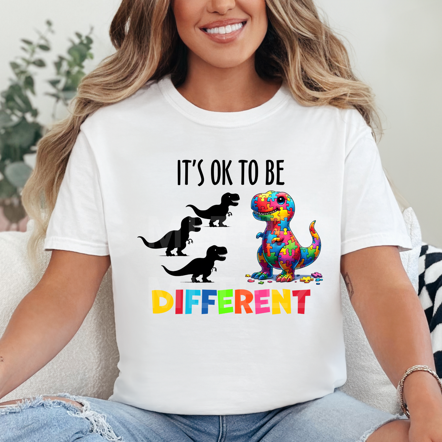It's Ok To Be Different (Autism) (1) DTF Direct To Film