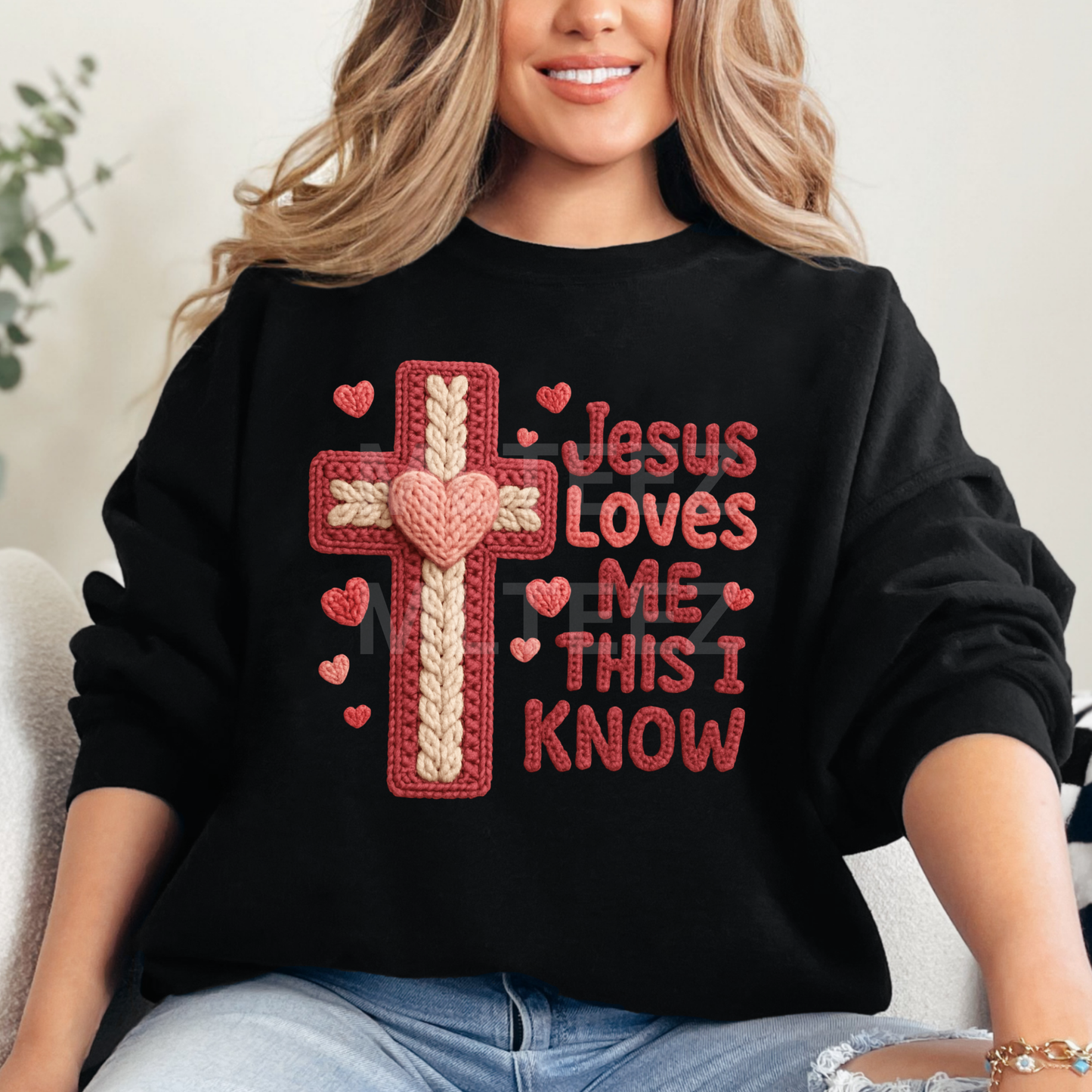 Jesus Loves Me This I Know (1) DTF Direct to Film