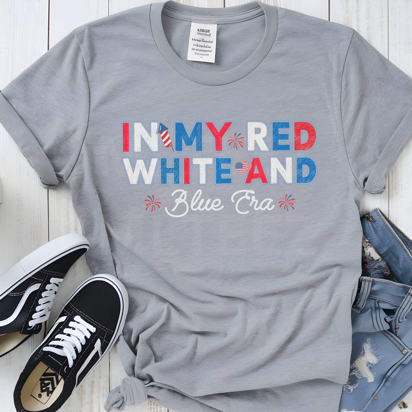 In My Red, White And Blue Era (1) DTF Direct To Film