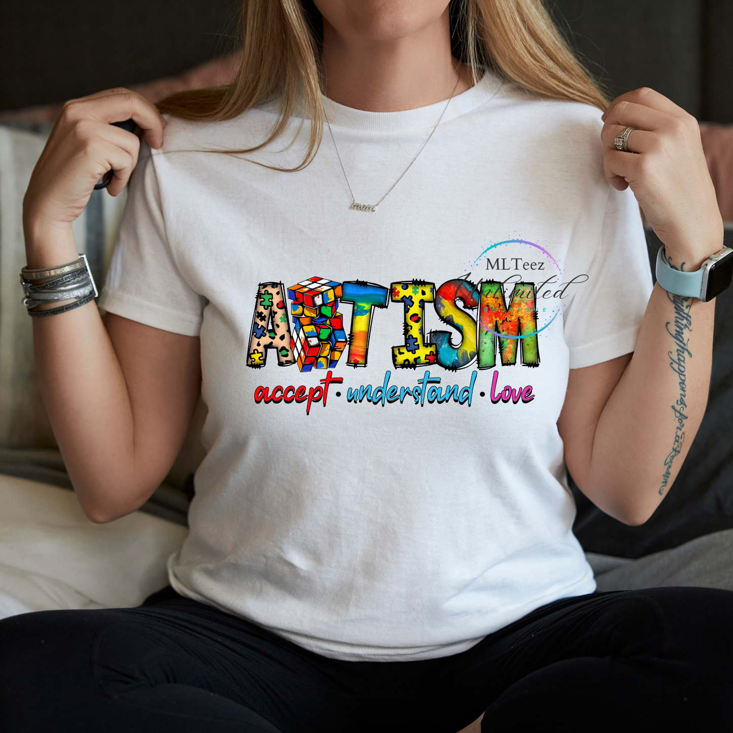 Autism, Accept, Understand, Love DTF Direct To Film