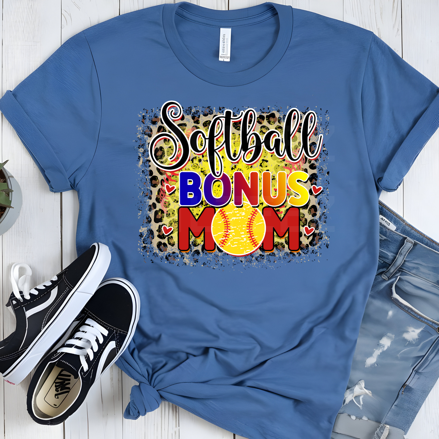 Softball Bonus Mom (1) DTF Direct To Film