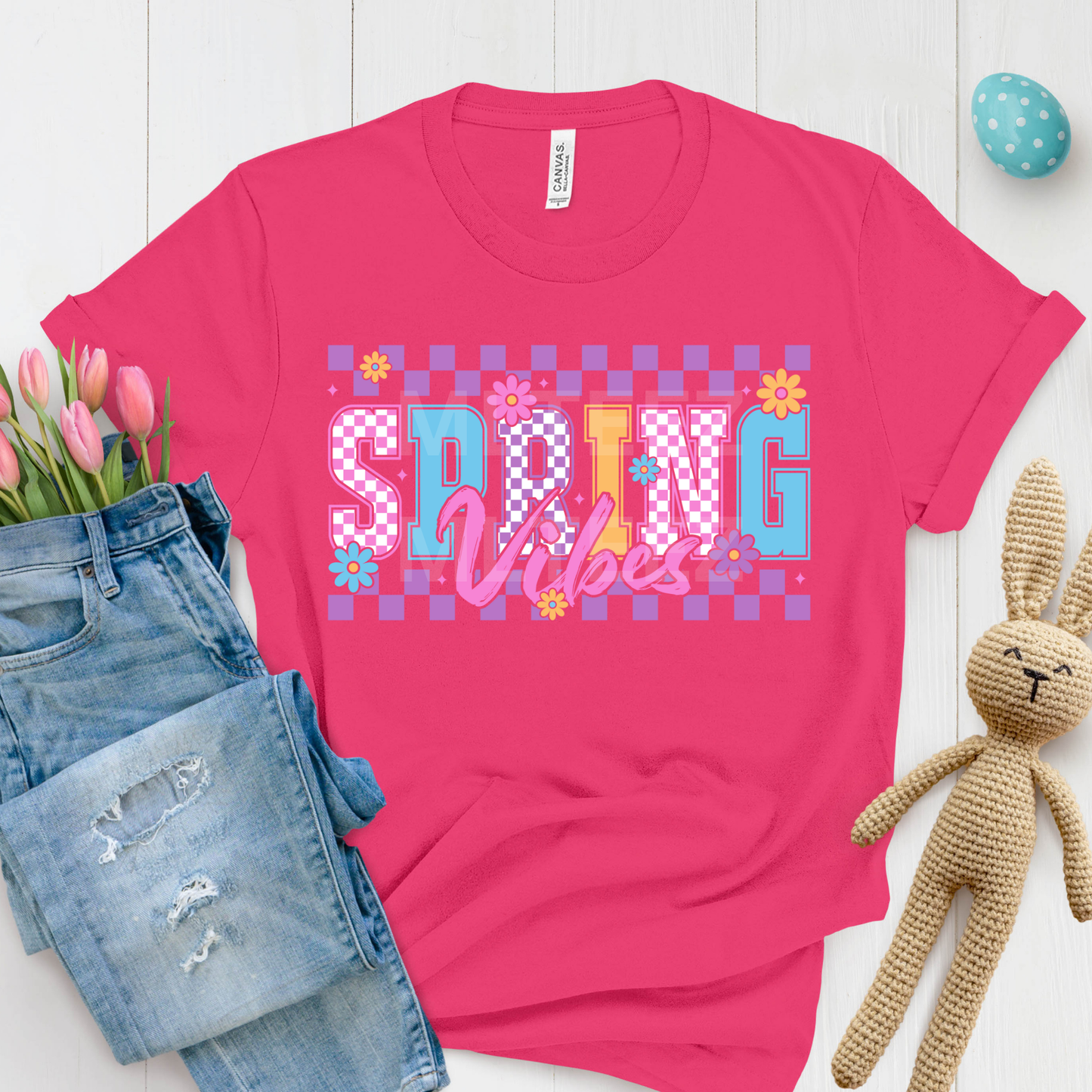 Spring Vibes (Easter) (1) DTF Direct To Film