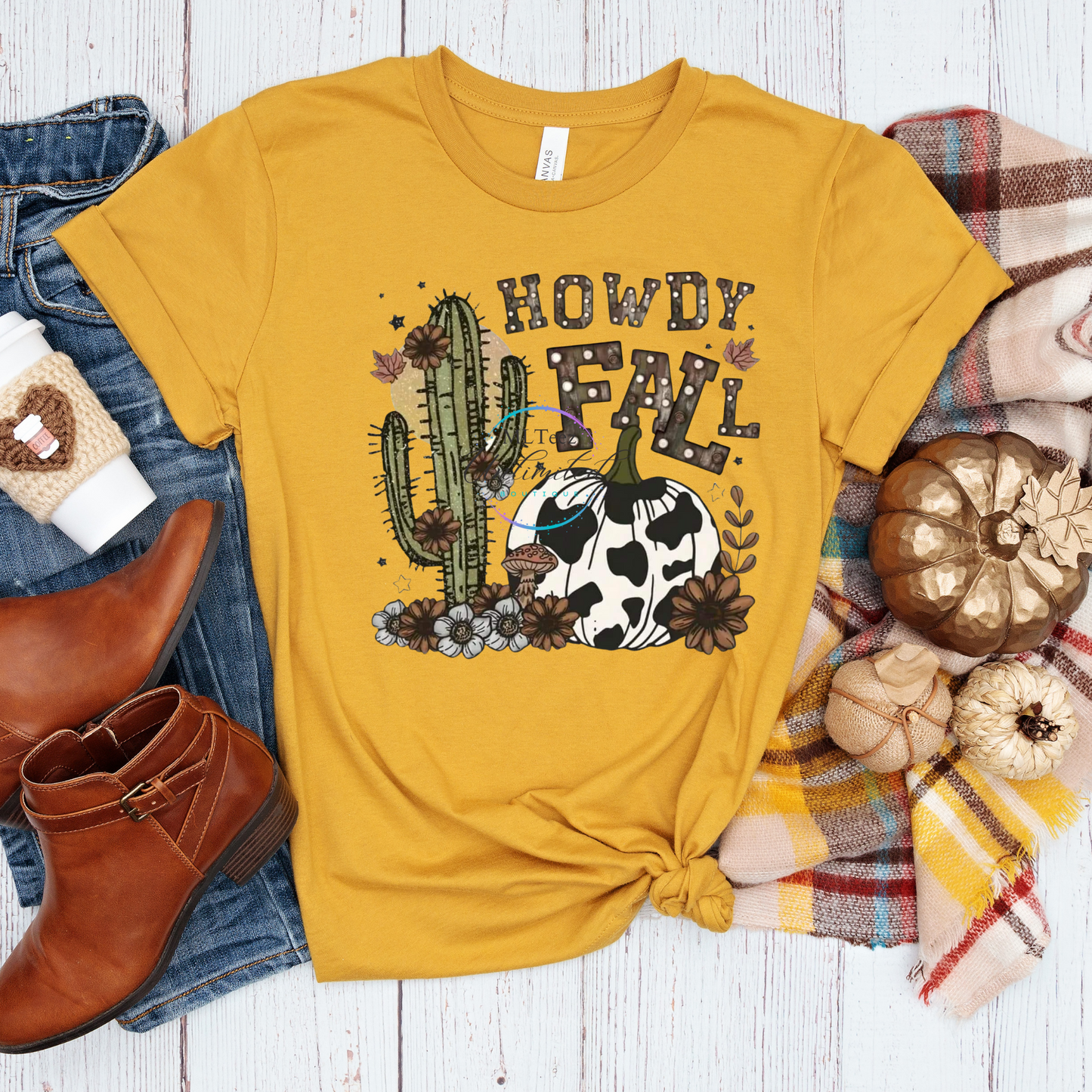 Howdy Fall (2) DTF Direct To Film