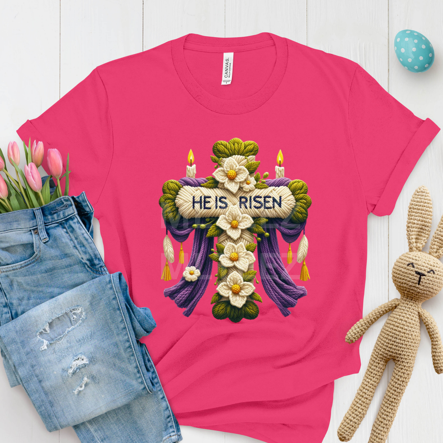 He Is Risen (Easter) (11) DTF Direct To Film