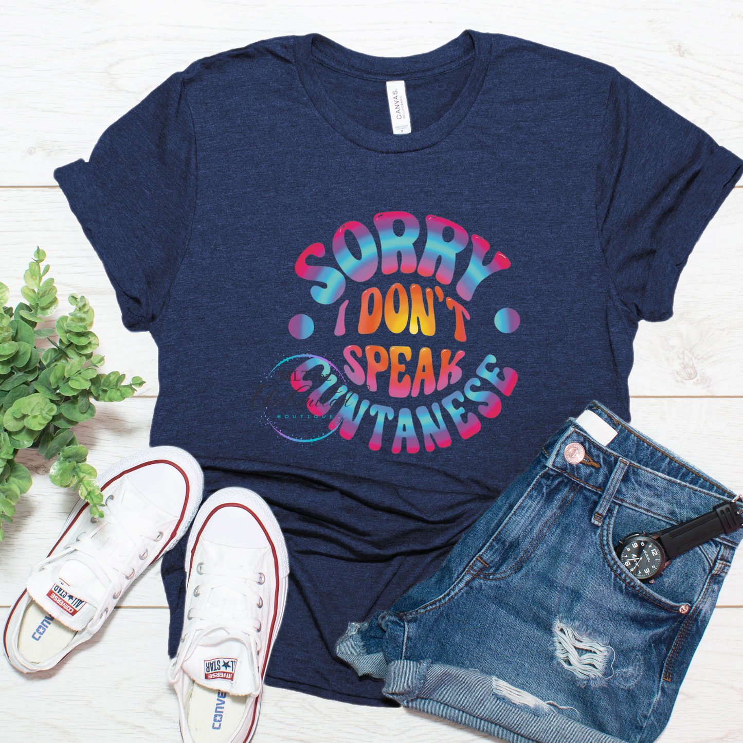 Sorry I Don't Speak Cuntanese DTF Direct To Film