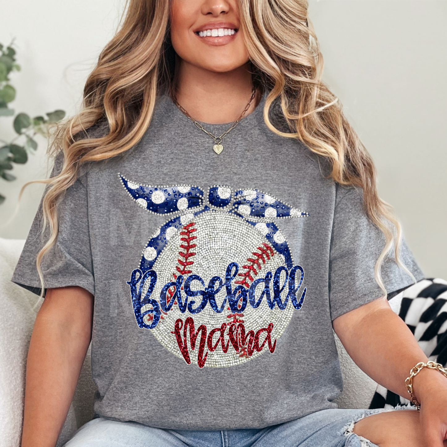 Baseball Mama (33) DTF Direct To Film