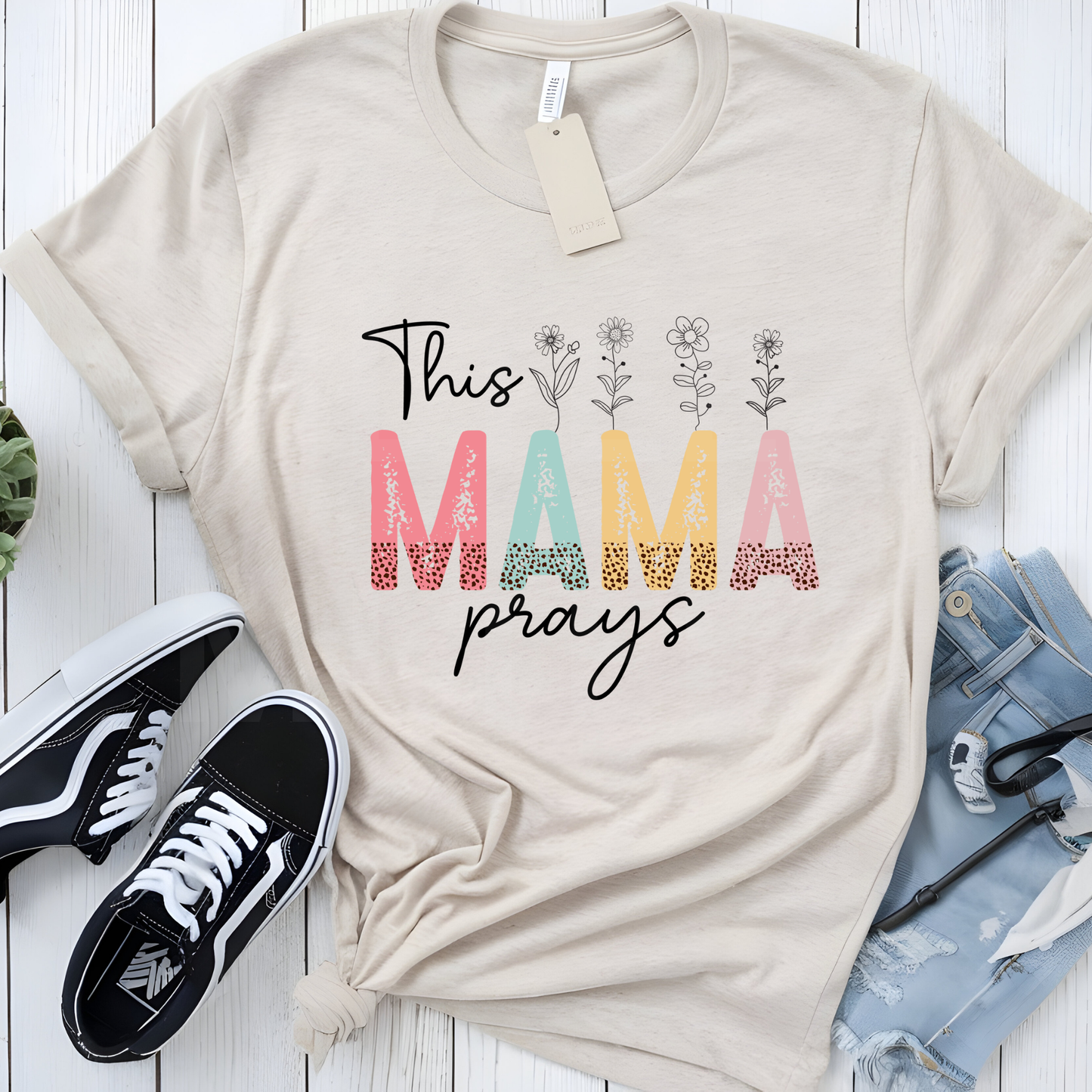 This Mama Prays (2) DTF Direct To Film