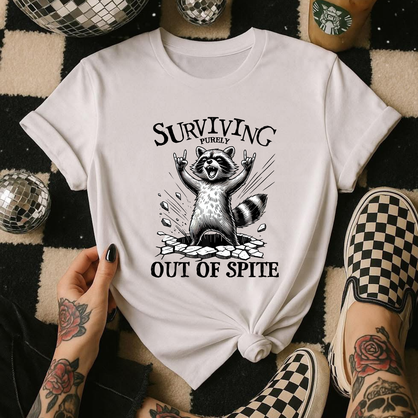Surviving Out Of Spite (1) DTF Direct To Film